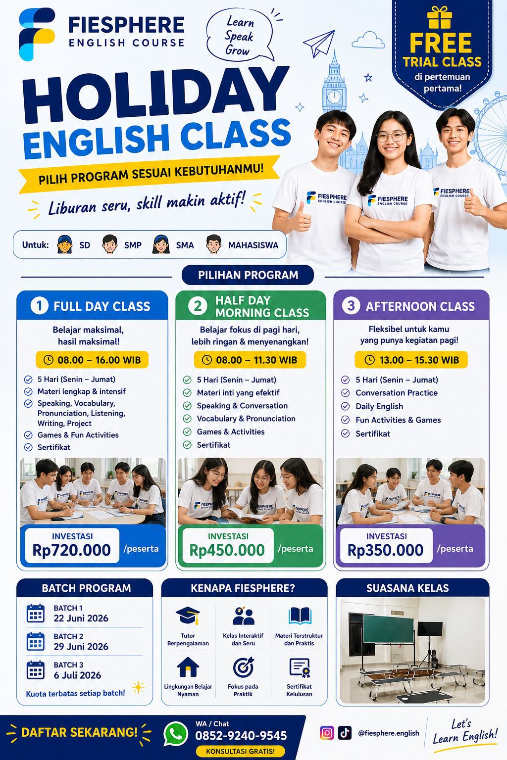 PROMO HOLIDAY PROGRAM